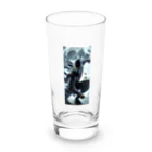 タマちゃんの黒猿 Long Sized Water Glass :front