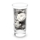 Miyayan☆　癒やし絵カフェの薔薇静香 Long Sized Water Glass :front