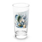 niko&PANDA shopの乙女座　運気上昇 Long Sized Water Glass :front