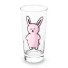 みつまめこshopのポテっとうさぎ Long Sized Water Glass :front