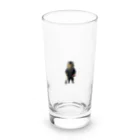 オシャネコのオシャネコ（野球着バージョン Long Sized Water Glass :front