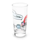 あやしいおばさん くろまめさんのあやしいおばさん　くろまめさん（ノンアル） Long Sized Water Glass :front