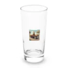 Sone Factoryのアメ車うさぎ Long Sized Water Glass :front