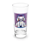 mellowのDJわんこ Long Sized Water Glass :front