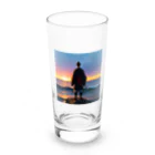 810aoの海の神 Long Sized Water Glass :front