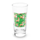 guppy_papaの小さな体に大きな魅力。ちわわのアートで心地よい癒しタイム Long Sized Water Glass :front