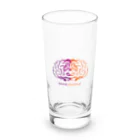 B_store（仮）の脳使用率48％（色付き） Long Sized Water Glass :front