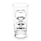 Our.s SUZURI店のにゃんと爆発 Long Sized Water Glass :front