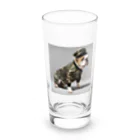 中原ひろふみのブルド軍曹 Long Sized Water Glass :front