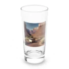 ta95のピラミッド（エジプト）を旅するワーゲンバス Long Sized Water Glass :front