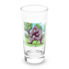 mnmn3737のゴルファーゴリラ Long Sized Water Glass :front