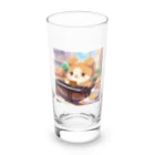 星パンダショップのぱんくまちゃん Long Sized Water Glass :front