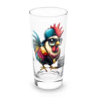 hoodie styleのHIPHOPチャボ Long Sized Water Glass :front