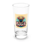 Urban pawsのパグチワワ「Paws of Power」 Long Sized Water Glass :front