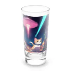 ParadigmStar　パラダイムスターの『猫』と『UFO』が融合した驚愕のキャトルミューティレーションシリーズ Long Sized Water Glass :front