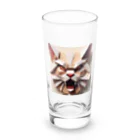 tyu0972の吠える猫 Long Sized Water Glass :front