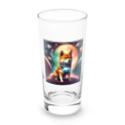  ★Chop chop shoP★の宇宙柴犬 Long Sized Water Glass :front