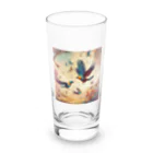 にくまるショップの賑鳥 Long Sized Water Glass :front