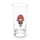 A-Intelligenceの可愛い制服の女の子シリーズ Long Sized Water Glass :front