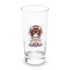 干支シティの申の花嫁 Long Sized Water Glass :front