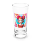 DoLLのポップな少女 Long Sized Water Glass :front