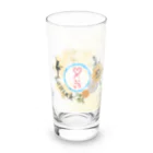 latitudeのひまわりの妖精(横長) Long Sized Water Glass :front