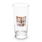 タマちゃんのいろいろなワンコ Long Sized Water Glass :front