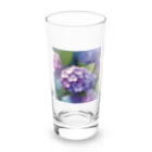 jmdapuwmdのあじさい Long Sized Water Glass :front