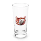 kiryu-mai創造設計のいちごねこ Long Sized Water Glass :front