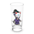 ninjayaの狐白（クリプト忍者） Long Sized Water Glass :front