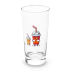 delightful styleのドリンクちゃん Long Sized Water Glass :front