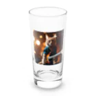 kawaii_catのKawaii Rock Cat Long Sized Water Glass :front