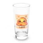 スライムショップのラブスライム Long Sized Water Glass :front