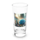 ANTARESの青い薔薇　あさひ Long Sized Water Glass :front