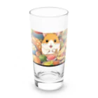 usubokeのハムスターのグルメな冒険 Long Sized Water Glass :front