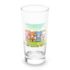 mitusan777の可愛いクマ４姉妹 Long Sized Water Glass :front