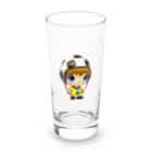 ぱんだまんのサッカー大好き！ Long Sized Water Glass :front