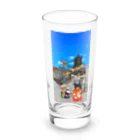 ぶうた★ペンギングッズのペンギンの京都旅行 ! Long Sized Water Glass :front