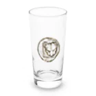 きゅりあすのパンサー彫像 Long Sized Water Glass :front