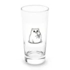 猫!にゃんこ！のアイスうまいにゃんこ Long Sized Water Glass :front