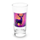 ZeroCreativeのネオンな鹿 Long Sized Water Glass :front