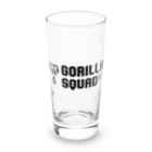 GORILLA SQUAD 公式ノベルティショップのGORILLA SQUAD ロゴ黒 ロンググラス前面