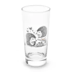 花鳥風月の対面ハリネズミ Long Sized Water Glass :front