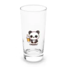 pandaloveの乾杯ぱんだ Long Sized Water Glass :front