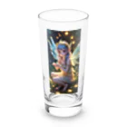 dorakiti0712の羽毛の妖精！セレスティア・フェザーライト Long Sized Water Glass :front