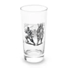 マイティのninja & samurai Long Sized Water Glass :front