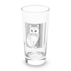 uq230528_suzuのネコ３ Long Sized Water Glass :front