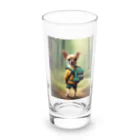 キャリーのリュックサクチワワ Long Sized Water Glass :front