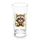 redpanda_pandaの恋したあらいぐま Long Sized Water Glass :front