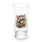 redpanda_pandaの会いたいなアライグマ Long Sized Water Glass :front